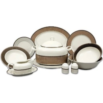 Thun 1794 Jídelní souprava Cairo ve slonové kosti porcelán 26 d.