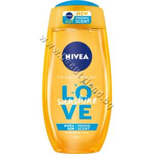 Nivea Душ гел Nivea Love Sunshine, p/n NI-84068 - Душ гел с Алое вера и аромат Nivea Sun (NI-84068)