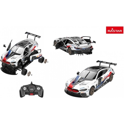 Rastar rc stavebnice bmw M8 GTE 1:18