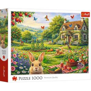 Trefl Пъзел Trefl от 1000 части - Къщичка на село (10995)