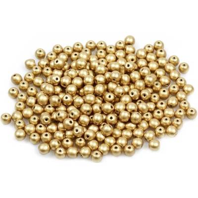 Glass beads, s.r.o. Mačkané kulaté korálky - 4 mm 01710 Balení: 600ks