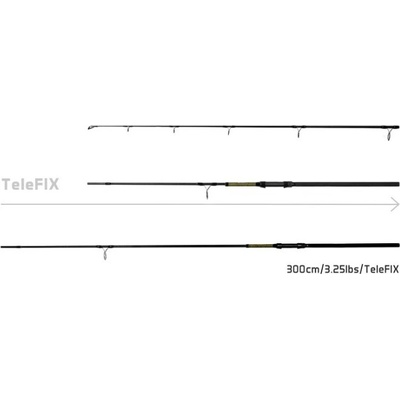 Delphin STALX TeleFIX 3 m 3,25 lb 2 diely