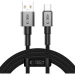 Tech-Protect Кабел за зареждане Tech - Protect UltraBoost DNA USB - A / USB - C 15W - Сив / 2m KP41488
