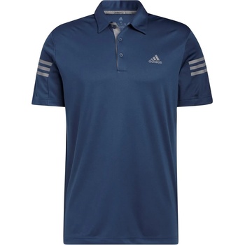 Image 1 of adidas Мъжка блуза с яка Adidas 3 Stripe Polo Shirt Mens - Navy