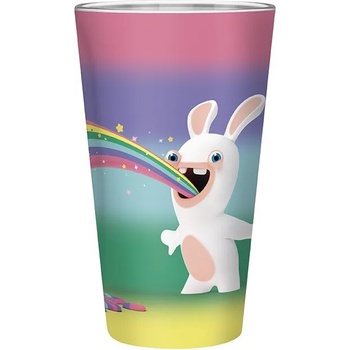 ABYstyle Чаша за вода ABYstyle Games: Raving Rabbids - Rainbow Rabbids (ABYVER178)