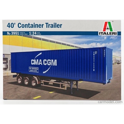 Príslušenstvo Italeri Príves pre nákladné vozidlo Rimorchio Trasporto Container / 1:24