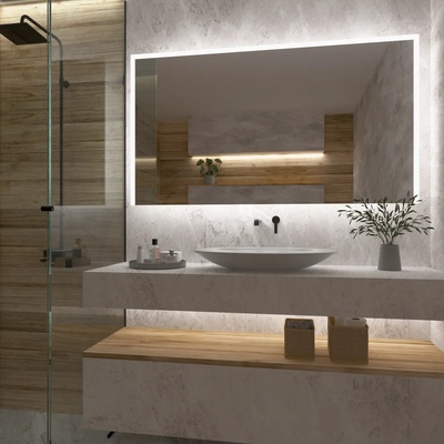 Daramio Огледало с лед осветление F3 130x70 cm