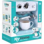 Man Yuk Toys Мини кафе машина с парна функция - 26, 5 см, тюркоаз (3258)