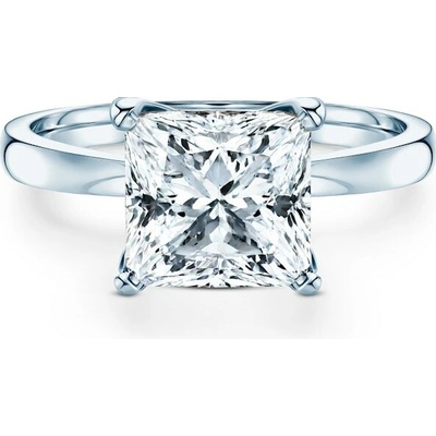 Savicki Zásnubný prsteň biele zlato laboratórny diamant SAV BST PR LAB B