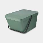 Brabantia 20 л кош за разделно събиране в цвят зелена ела Brabantia от серия Sort&Go (1006309)