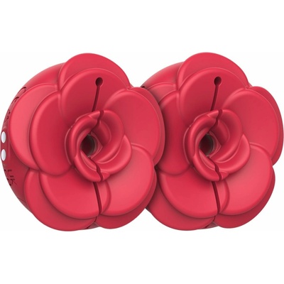 Teazers Vibrating Nipple Clamps Red
