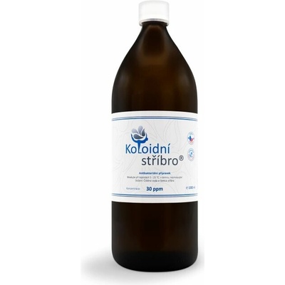 Koloidní stříbro s.r.o. Koloidní stříbro 30 ppm 1 l