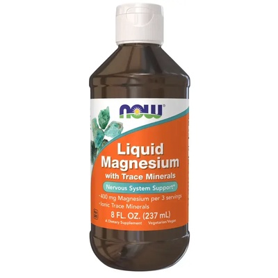 NOW Течен магнезий | LIQUID MAGNESIUM - 237 ml (NF1288)