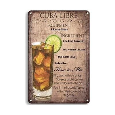 Ceduľa Cuba Libre