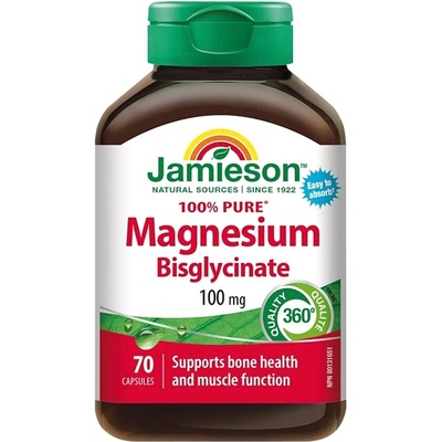 Jamieson Hořčík bisglycinát 100mg 70 kapslí