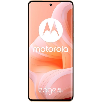 Motorola Edge 40 Neo 5G 12GB/256GB peach fuzz, oranžová