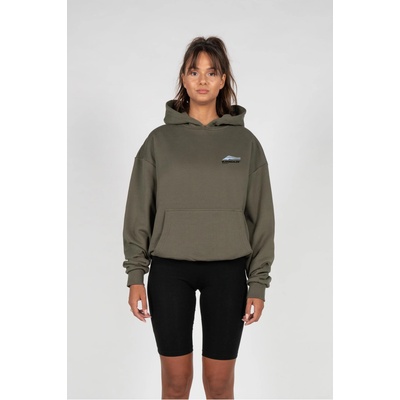 Mister Tee Ladies Wave V. 1 x Heavy Oversized Hoody olive LUB-MJG11705-00176 - Бял, размер L
