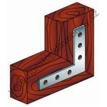 Topkraft Úhelník plochý 100 x 100 x 17mm W-TS-L