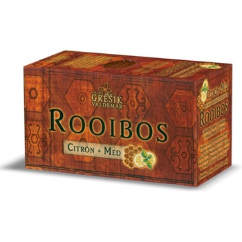 Grešík Rooibos Citrón Med 20 x 1,5 g