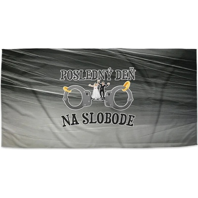 Sablio Uterák Poslední den na svobodě 50 x 100 cm