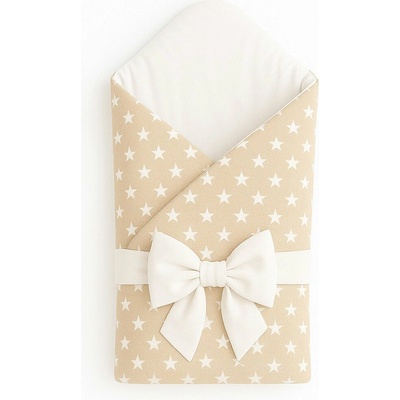 BabyTýpka Zavinovačka stars beige