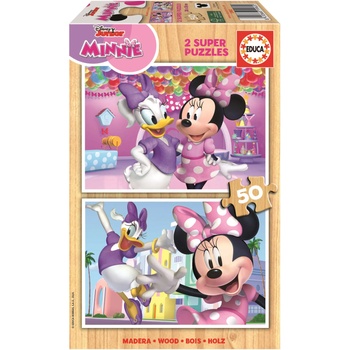 Educa - Puzzle 2x50 Minnie - 40 - 99 piese