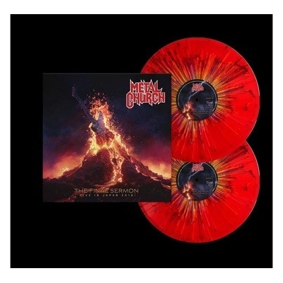 Metal Church The Final Sermon Line in Japan 2019 Red Splatter 2 Vinyl