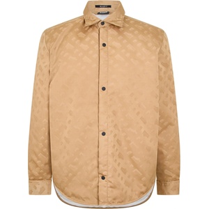 HUGO BOSS Риза с дълъг ръкав Boss Men's S-Olson-Padd Long Sleeve Oxford Shirt - Medium Beige