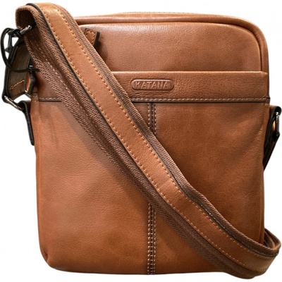 Marta Ponti pánská kožená crossbody koňaková 98661-03