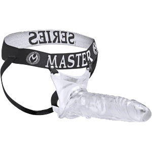 XR Brands Grand Mamba XL с кухи ремъци (21 cm)