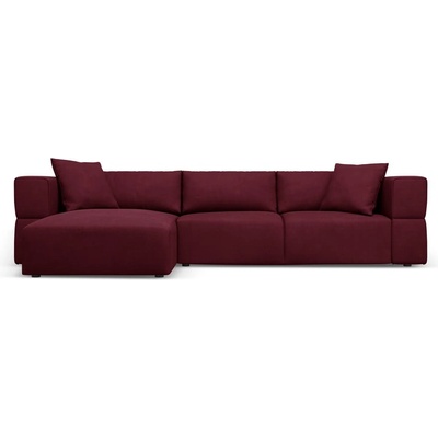 Milo Casa Ъглов диван в цвят бордо, ляв ъгъл Esther - Milo Casa (MIL_LC_143_F1_ESTHER3)
