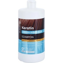 Dr. Santé Keratin šampón pre oslabené vlasy For Dull and Brittle Hair 1000 ml