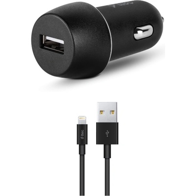 Ttec Зарядно за кола ttec - Car Charger, USB/Lightning, 10.5W, черно (8694470826295)