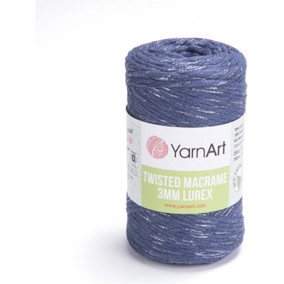 YarnArt Twisted Macrame Lurex 3mm Twisted Macrame Lurex: Twisted Macrame Lurex 761