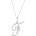Silenti Jewelry Сребърно колие "Г