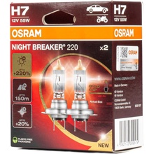 Osram Night Breaker Laser H7 PX26d 12V 55W 64210NB220 2ks