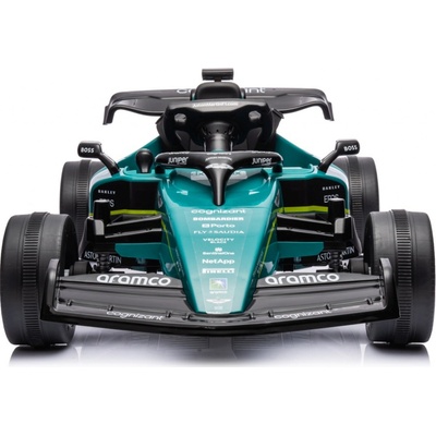 Astone Martin Cognizant Aramco lektrické autíčko Formula 1 zelená