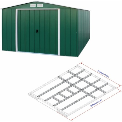 DURAMAX COLOSSUS ECO XXL 11,6 m2 + podlahové profily Duramax 61361 + 57222