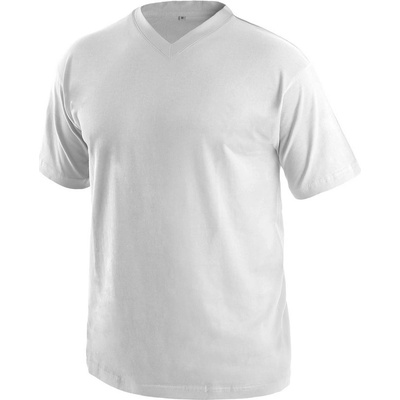 Canis CXS tričko s krátkým rukávem DALTON výstřih do v středně modrá