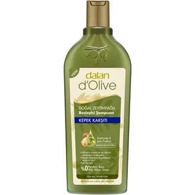 Dalan d Olive Anti Dandruff s olivovým olejem šampon na vlasy proti lupům 400 ml