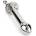 Mr. Steel Reamer Dildo Rotator Silver
