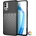 OnePlus 9R Удароустойчив Twill Texture Калъф и Протектор