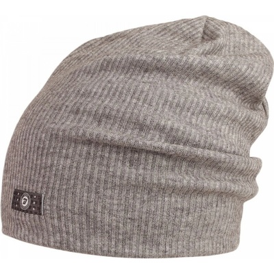 Dráče Spadnutá čiapka Dráča Rayon Rib 010 sivý melír Sivá