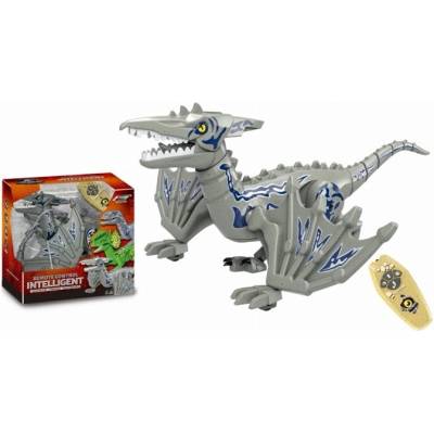Artyk Diaľkovo ovládaný dinosaurus s krídlami sivý