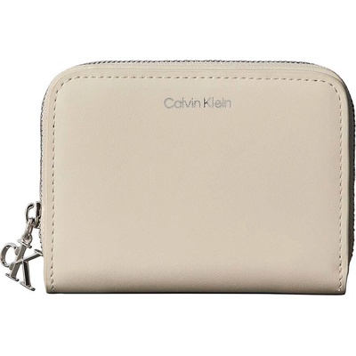 Calvin Klein Dámska kožená peňaženka Hardware Monogram Small LV04F1075GACG