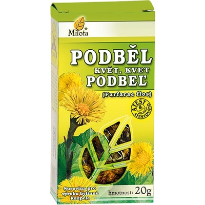 Milota Podběl květ 20 g