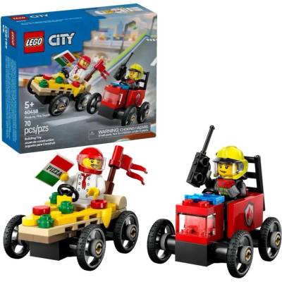 LEGO® CITY 60458 Pizza vs. Fire Truck (60458)