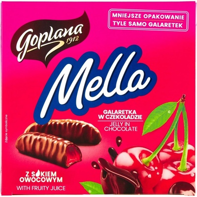 Goplana Mella třešňové želé v čokoládě 190 g