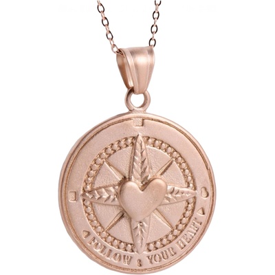 HARAHU Колие gw-20535 - Златен / Розов kp20535 (gw-20535)