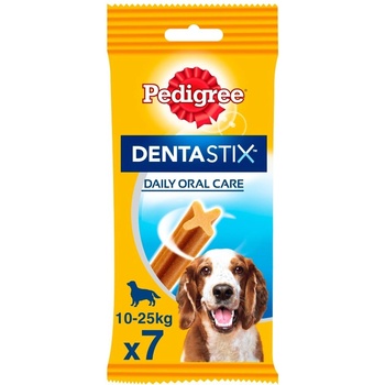PEDIGREE DentaStix (средни породи) зъбни лакомства за кучета, 7 броя - 180 г